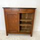 Parisian sideboard with vintage sliding doors 50's