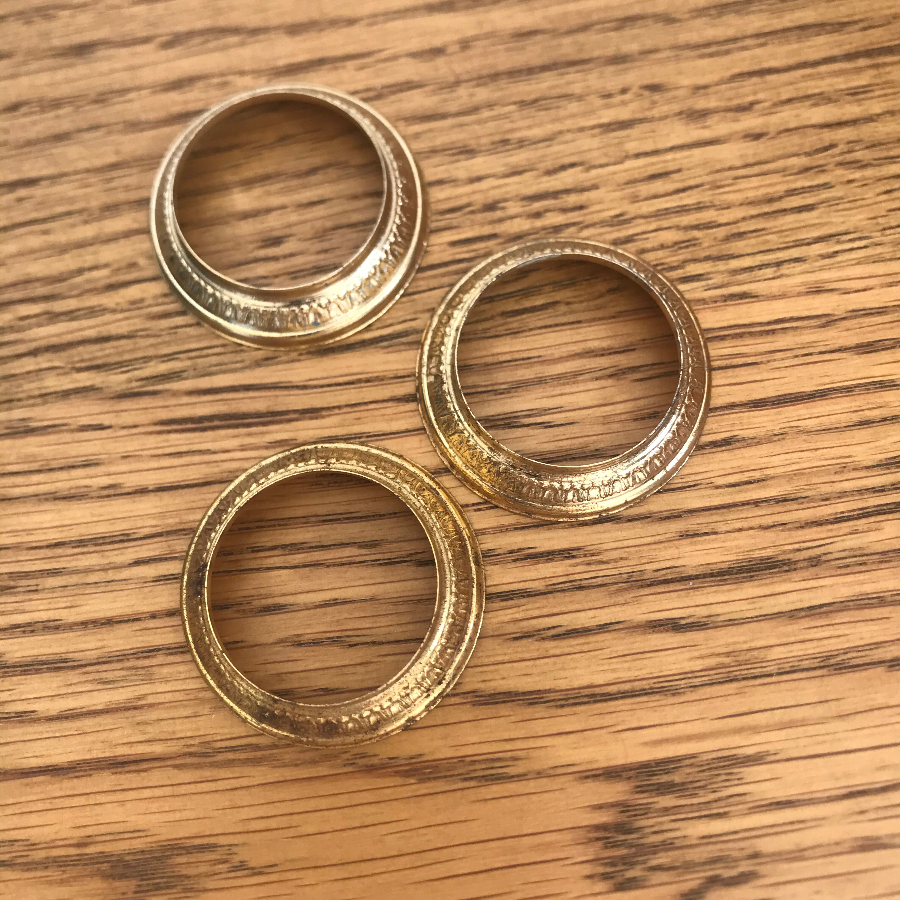 Lot de 3 œufs en onyx