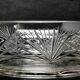 C4w art deco bowl 1930 cut glass