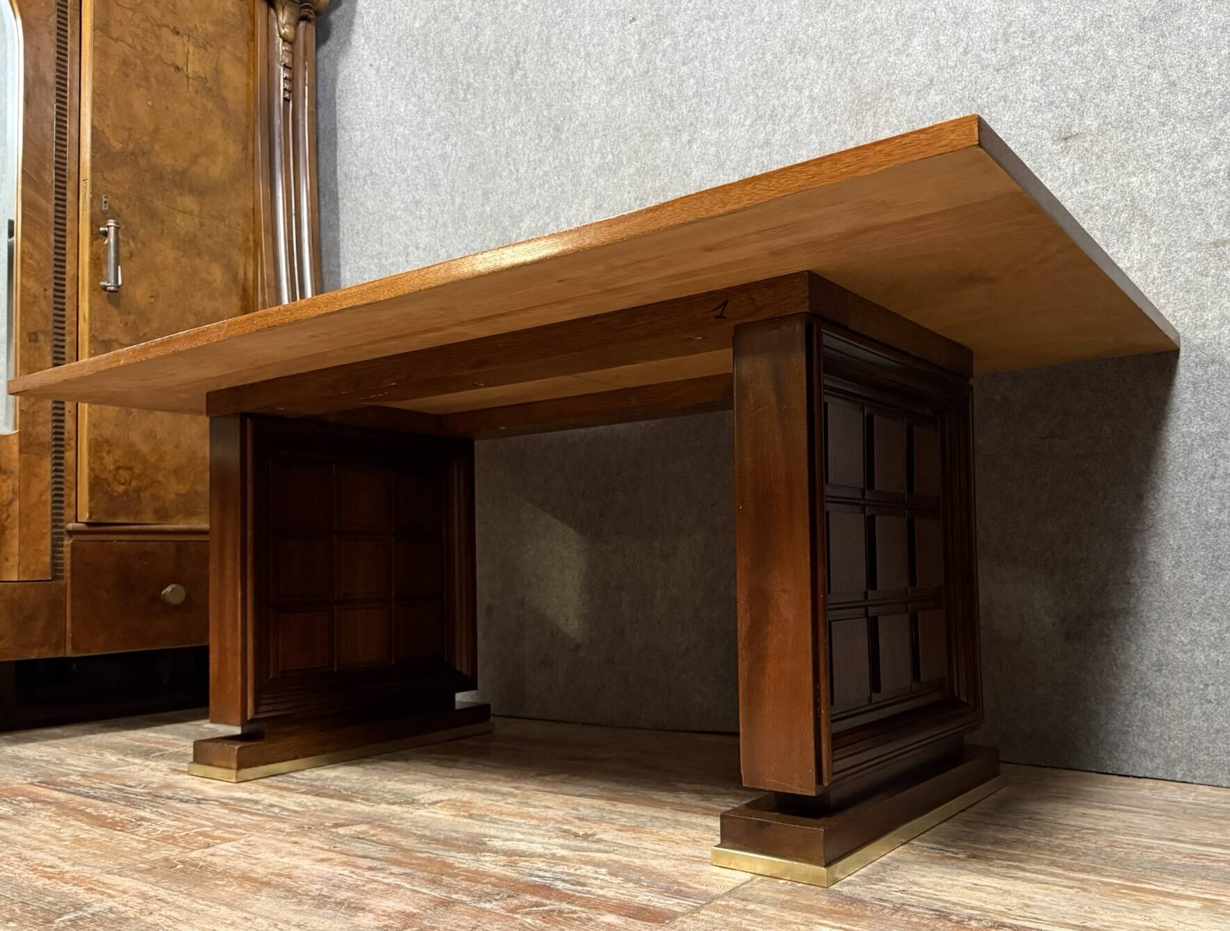 Art Deco period desk or conference table