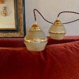 Pair of suspensions Art Deco