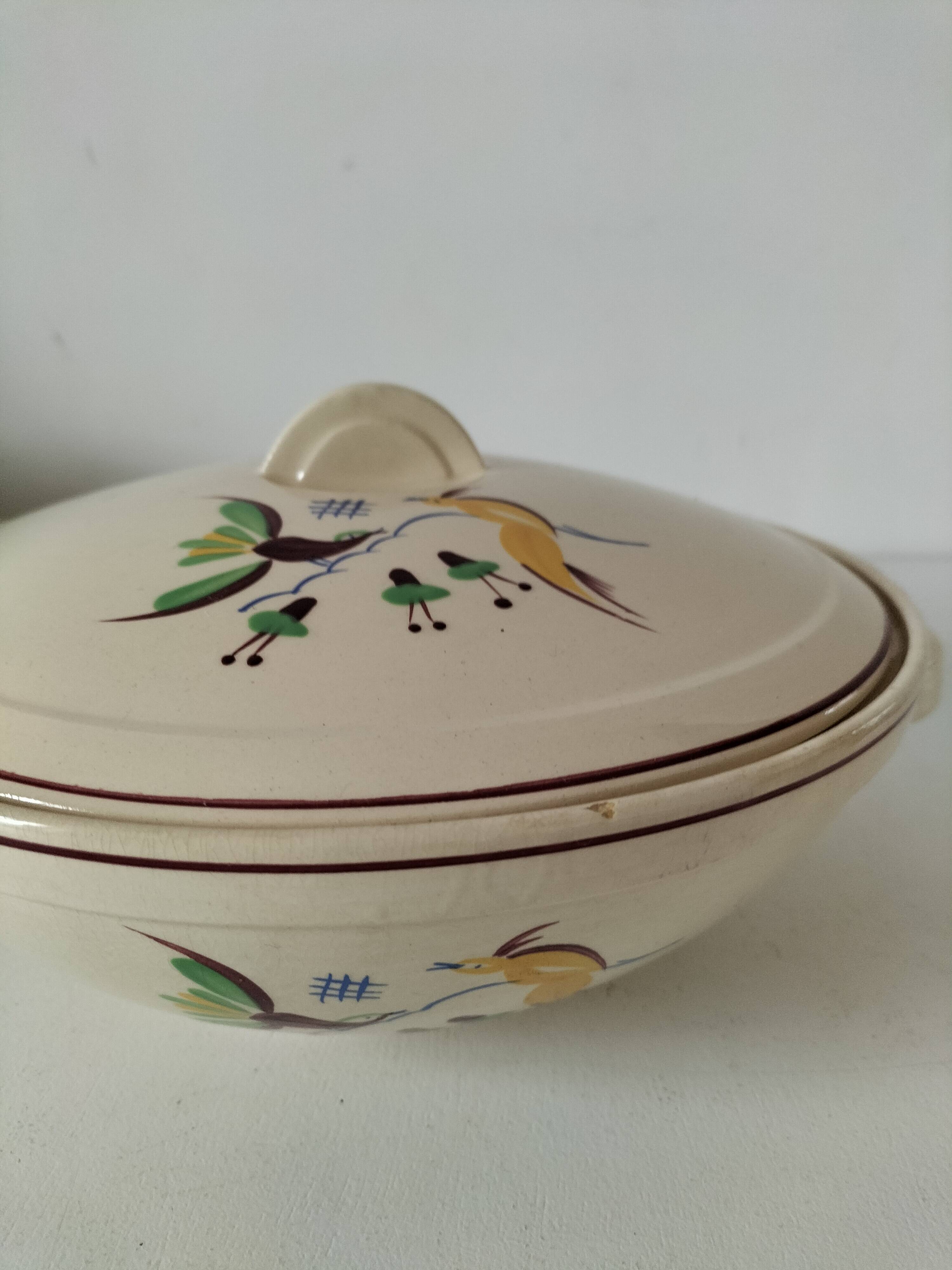 Salins soup tureen, 1940s-50s