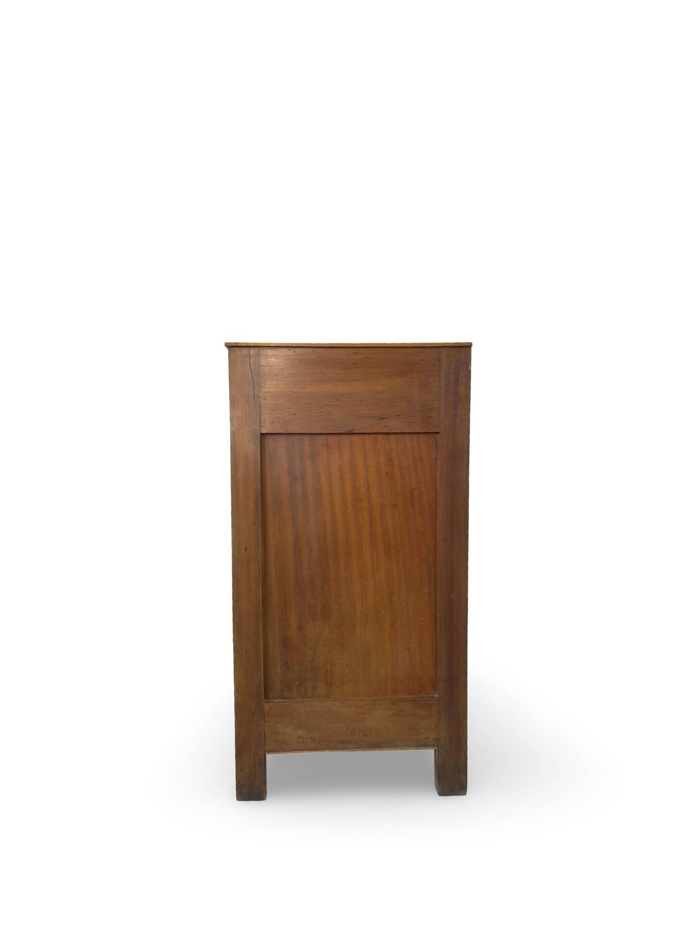 Commode de style Art Déco en bois de cerisier et noyer.