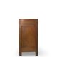 Commode de style Art Déco en bois de cerisier et noyer.