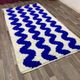 Gorgeous beniourain carpet, moroccan handmade rug, blue rug, living room ru