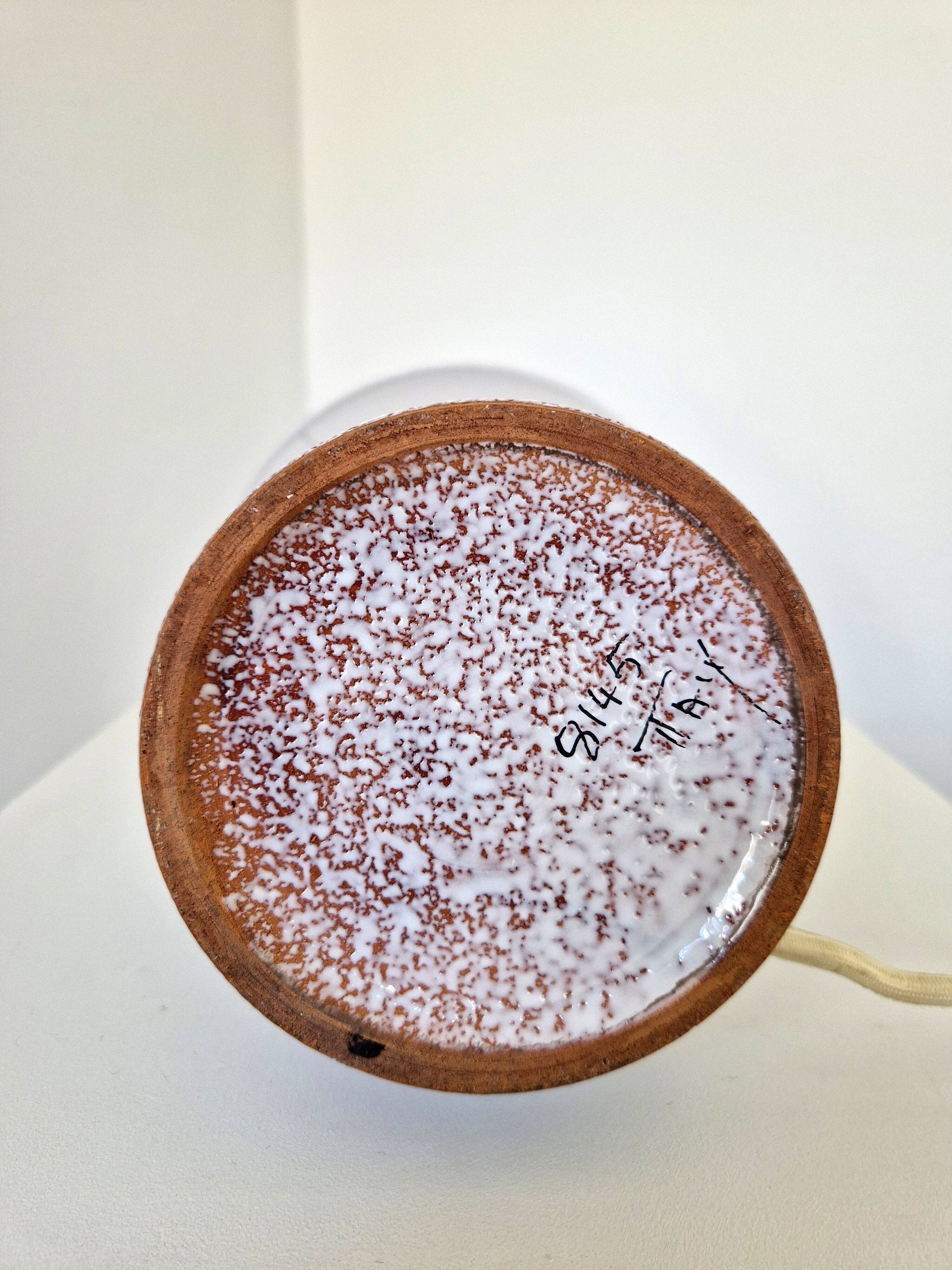 Ceramic lamp Fratelli Fanciullacci 1960