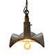 Nr. 1 Vintage industrial mirrored pendant light by Esla