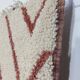 Handmade moroccan berber rug 157 x 130 cm