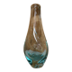 Sky blue/turquoise glass vase