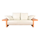 Italian Leather Sofa from Giorgetti, 1980s.