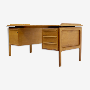 Mid-Century Teak Desk by GV Gasvig for GV Møbler, 1960s