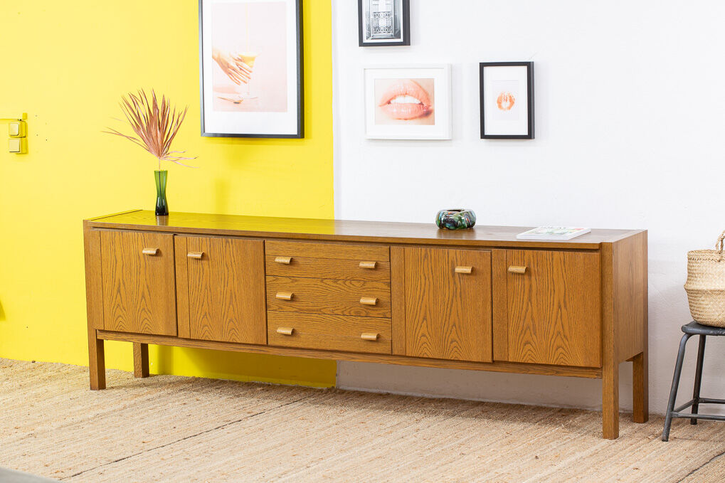 Vintage scandinavian enfilade – 250 cm
