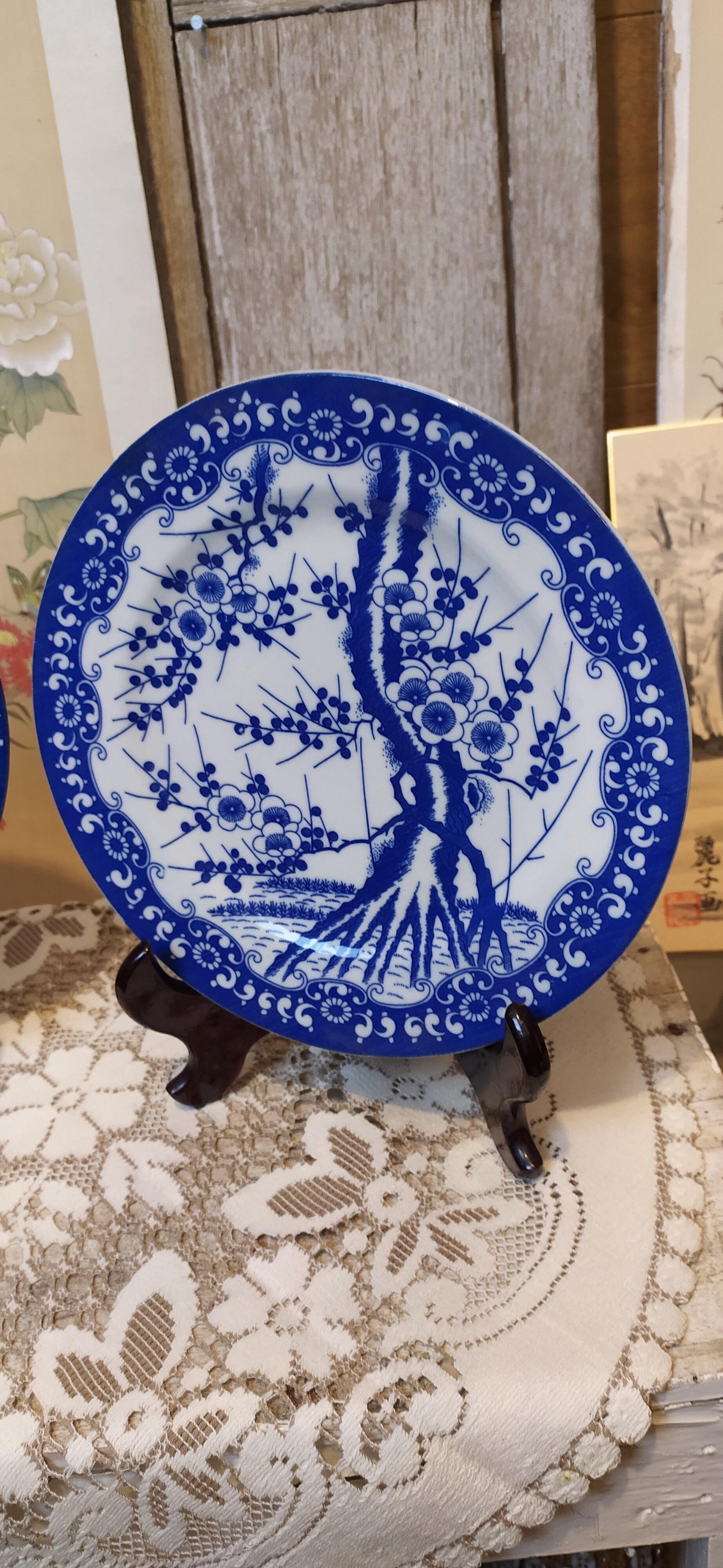 Vintage plate from Japan