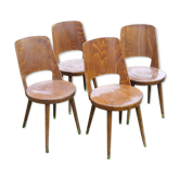 4 Chairs Baumann model Mondor 60s
