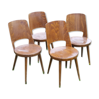 4 Chairs Baumann model Mondor 60s