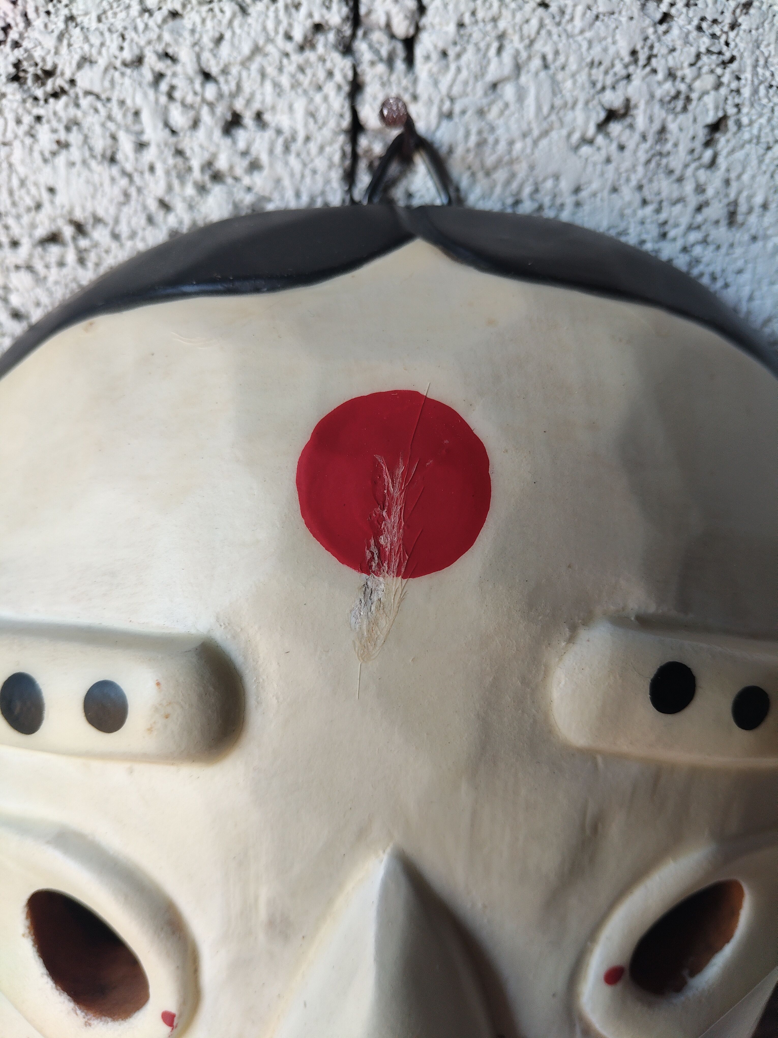 Korean wooden mask – Travel souvenir – Artisan wall decoration