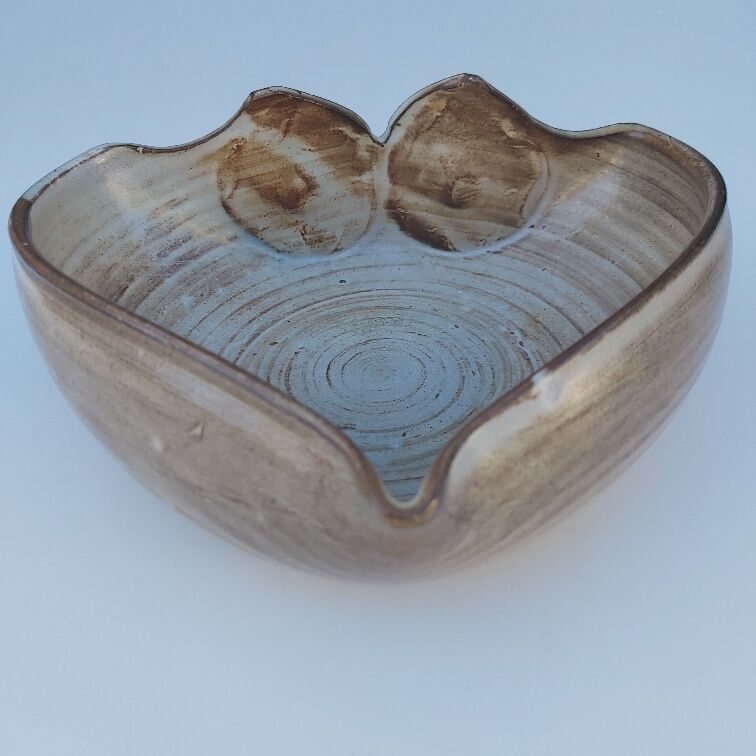 Vintage Owl ceramic pocket