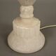 Antique table lamp in alabaster, Italy, 20th century.