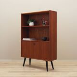 Bibliothèque en teck, design danois, années 1970, production : Danemark