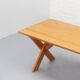X-leg dining table Ate van Apeldoorn, 1970s