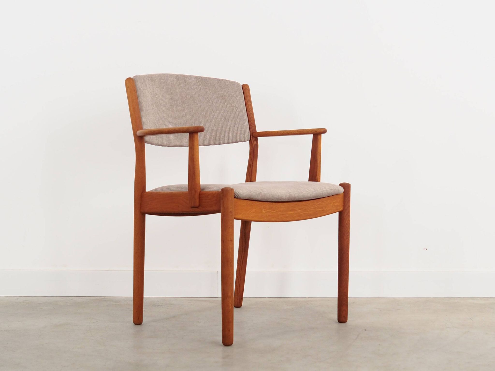 Oak chair, Danish design, 1960s, designer: Poul M Volther, manufacturing: FDB