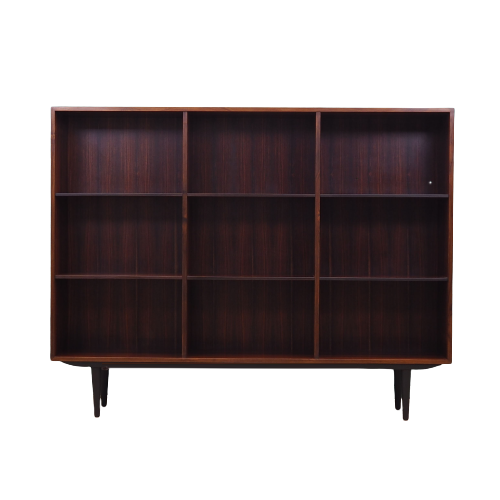 Rosewood bookcase, Danish design, 1960s, manufactured by Duba Møbelindustri