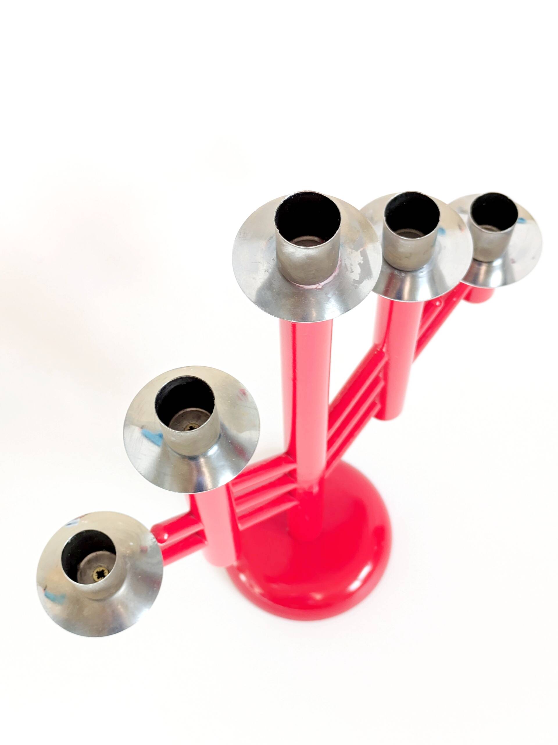 “Rapsodia” Aarikka Finland candlestick, 1980s