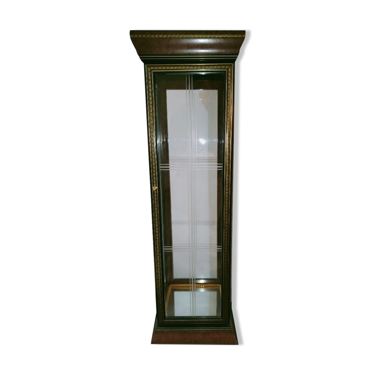 Wooden showcase 1970/80