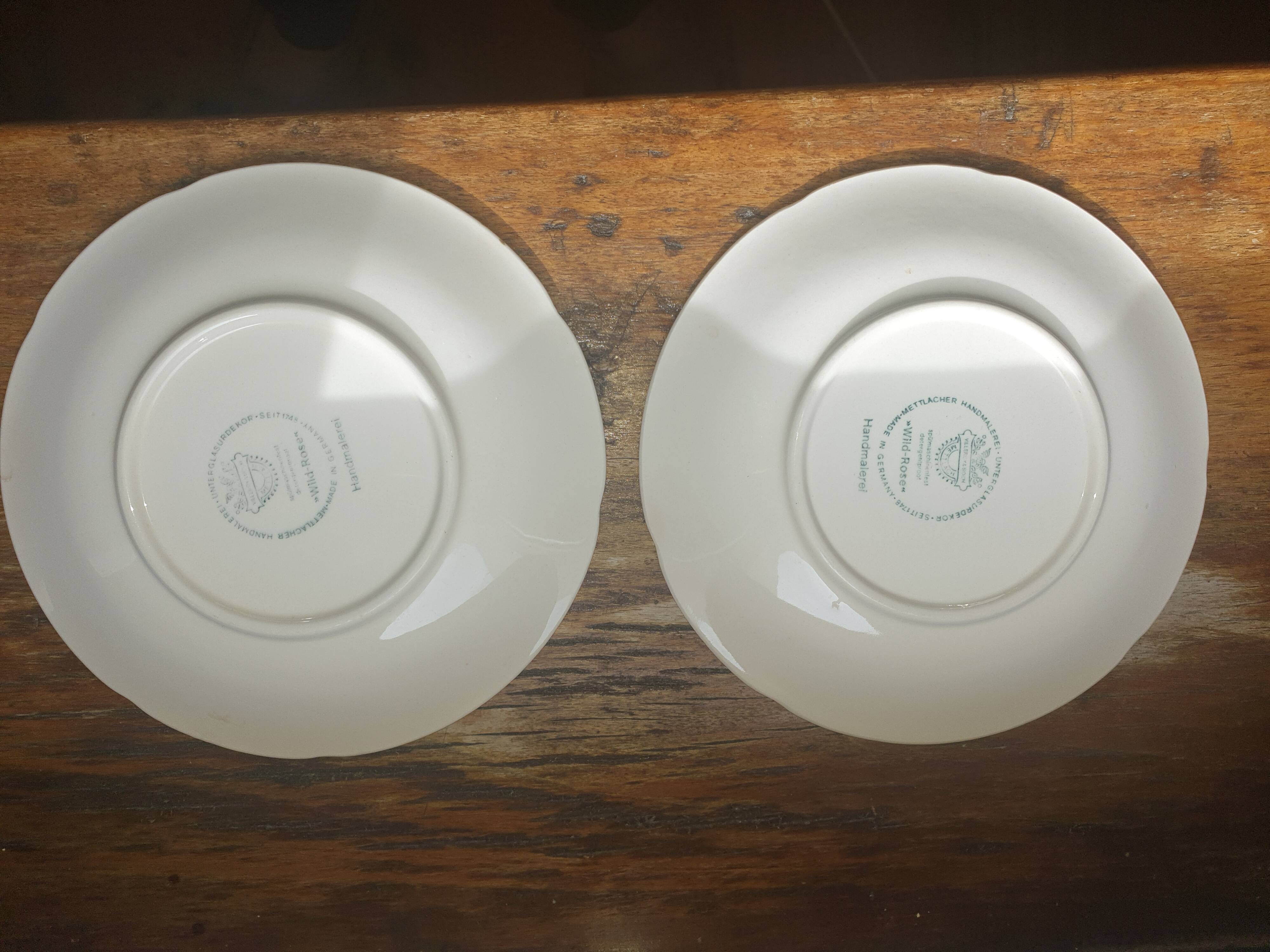 Duo of Villeroy & Boch Cup "Wild rose"