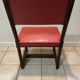2 chaises louis XIII