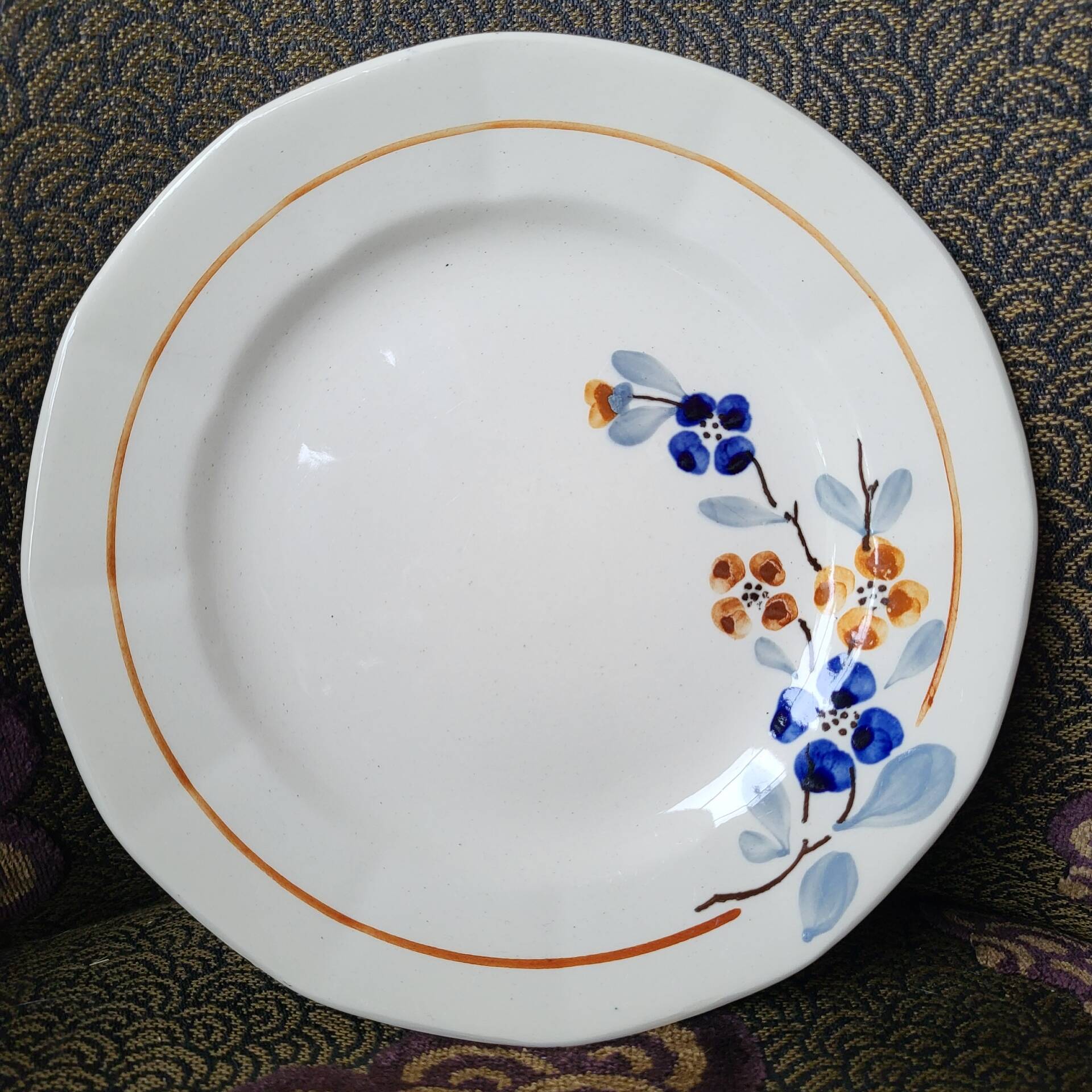 Set 6 assiettes à dessert Petites fleurs