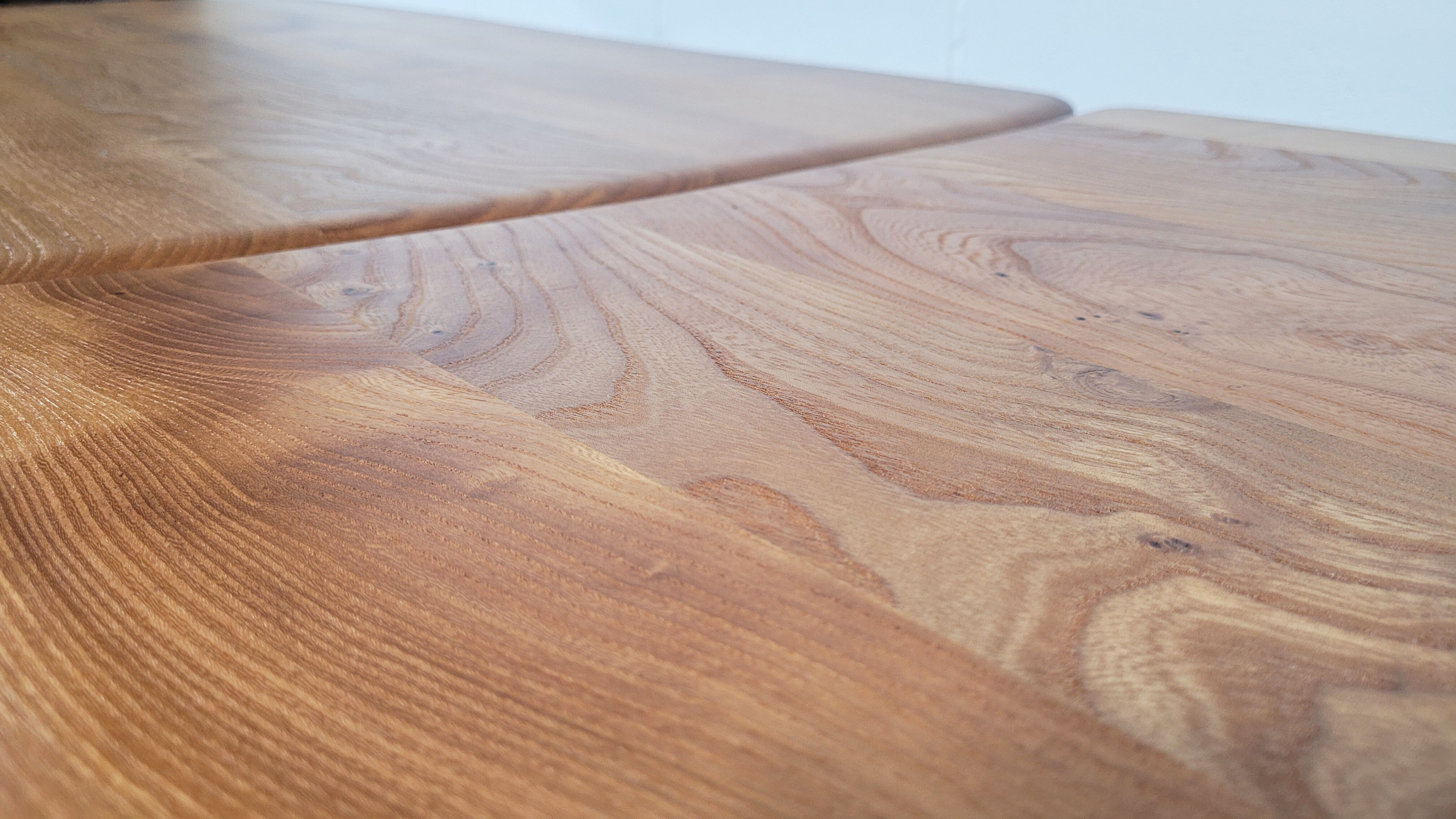 Ercol CC 41 Plank Dining Table & Extension Table, 1950s, 1960s