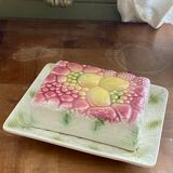 Butter dish in earthenware barboury Salins les bains