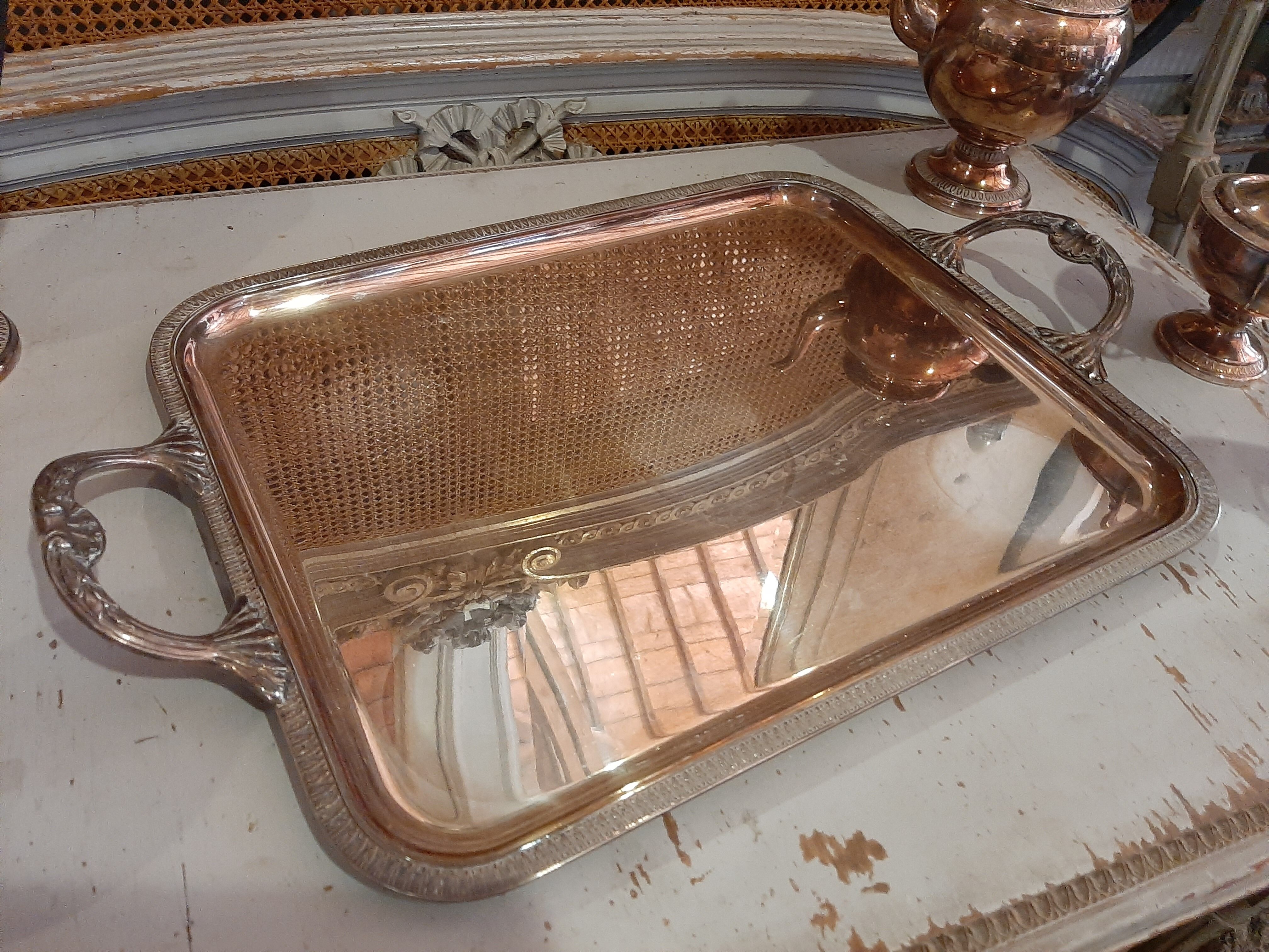 Silver Guildart metal coffee tea service