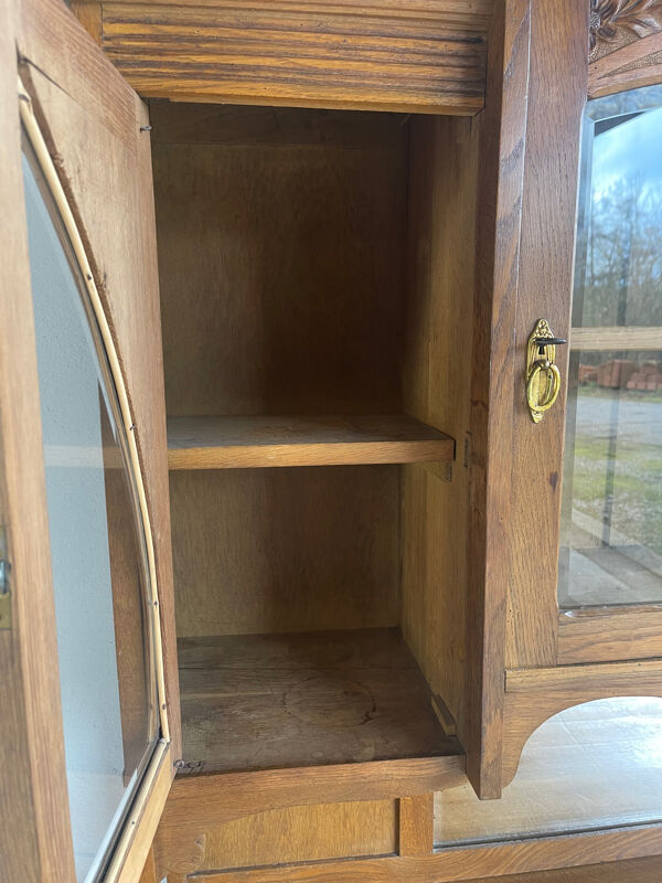 Buffet deux corps art nouveau