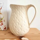 Large vintage slip carafe