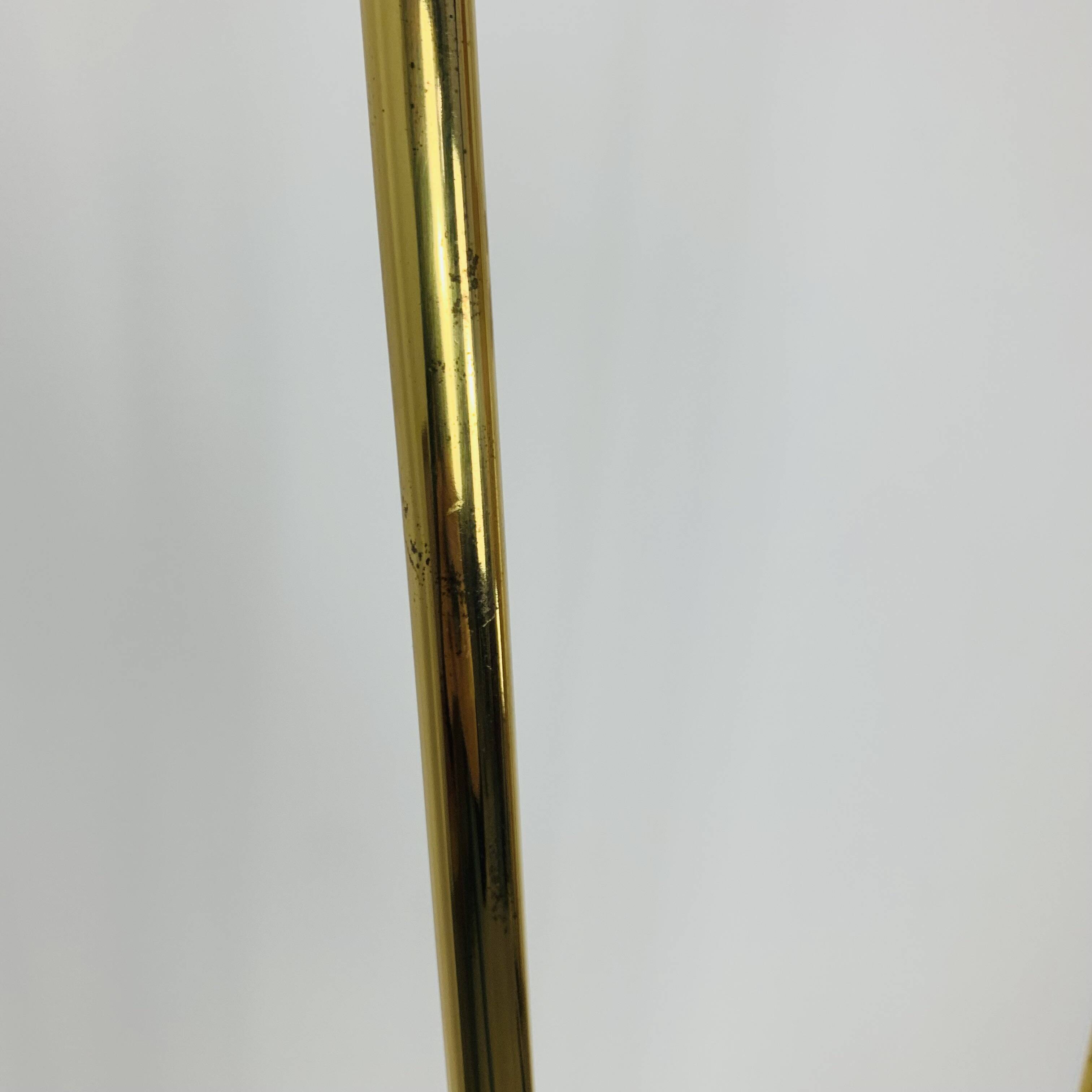 Victory Floor Lamp by Studio Artoff, Gold Brass, 1980s