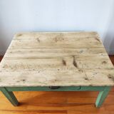 Weathered farmhouse coffee table