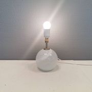 Beautiful table lamp, model Misty by Torben Jørgensen, Holmegaard Glassworks Denmark 1980.
