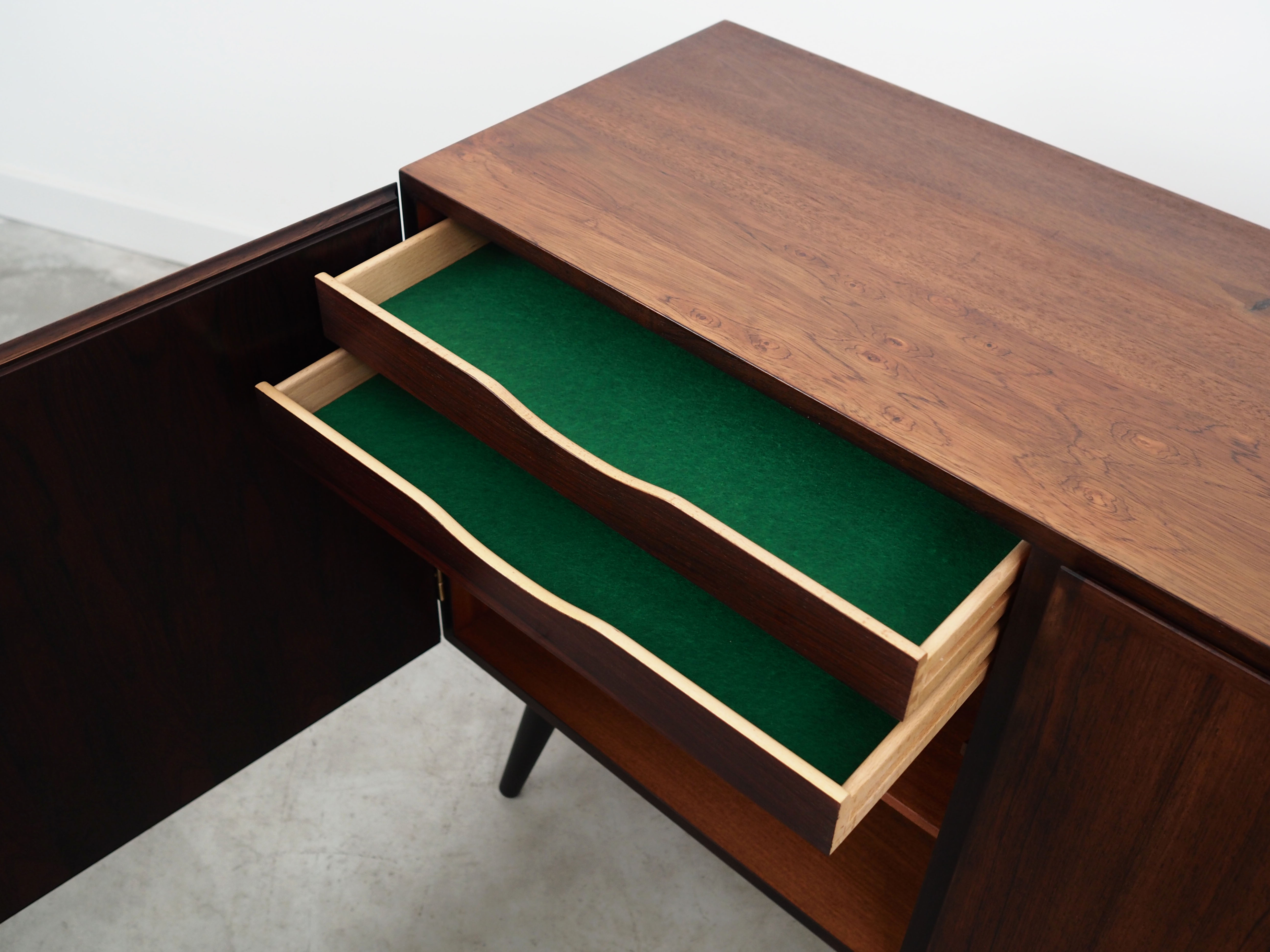 Rosewood cabinet, Danish design, 1970s,  Omann Jun