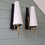 Pair of wall lights from the 1950s