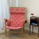 Pernilla Armchair by Bruno Mathsson for DUX – Pink Upholstery, 1970s–1980s