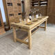 Table de ferme en chêne massif
