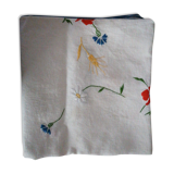 Old embroidered tablecloth
