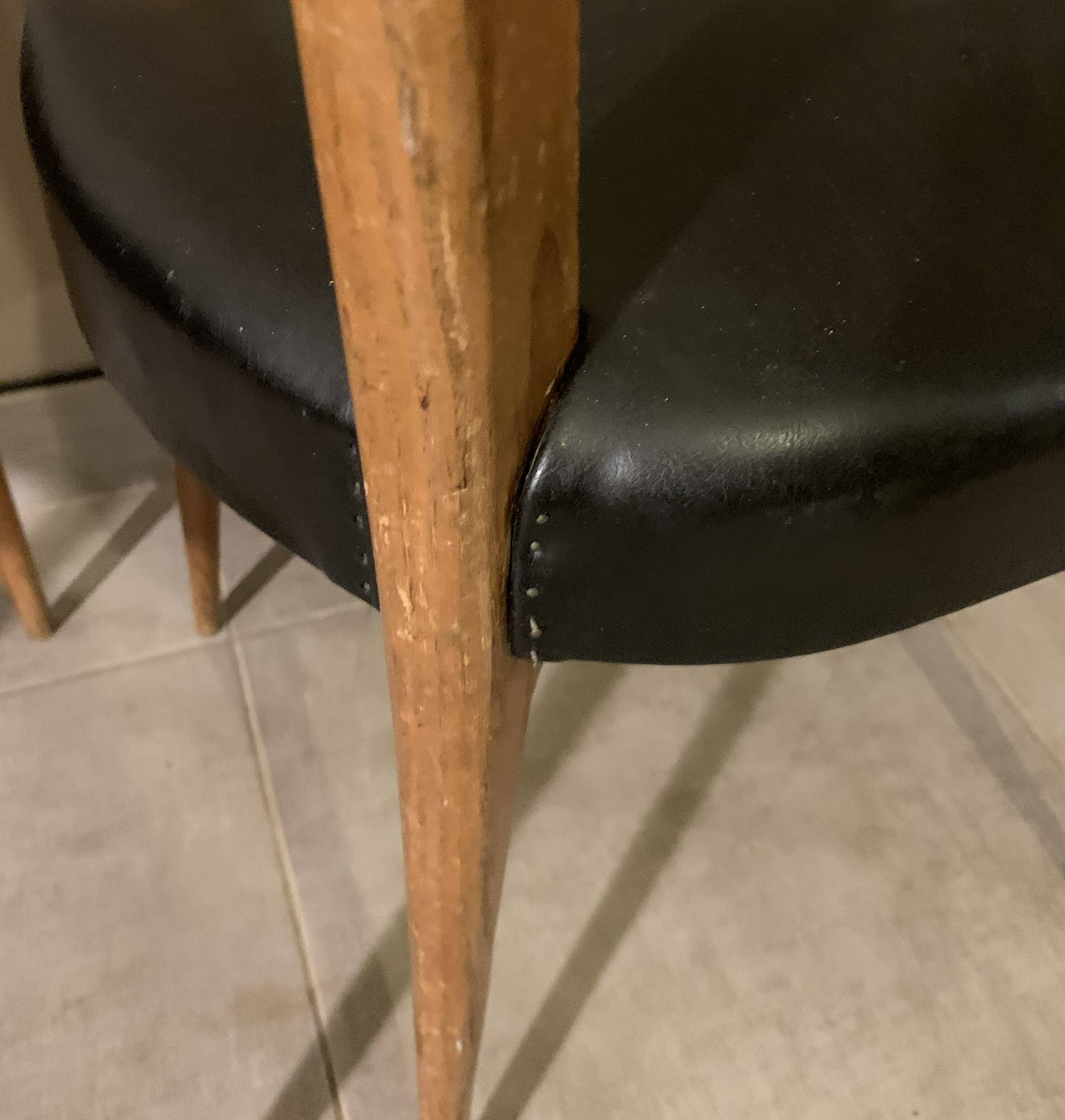 Pair of Italian chairs from the 1950s