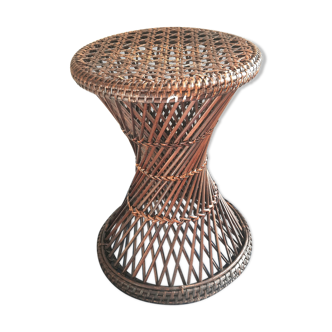 Diabolo in rattan of the 60s/70s