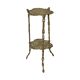 Table d'appoint en laiton de style Art Nouveau