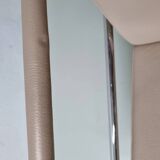 2 vintage nude leather "Cinema" easy chairs by Gunilla Allard for Lammhults | 1990s