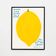 David Shrigley, When Life Gives You A Lemon Poster, 2021