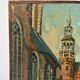 Scene de rue flamande, huile sur toile